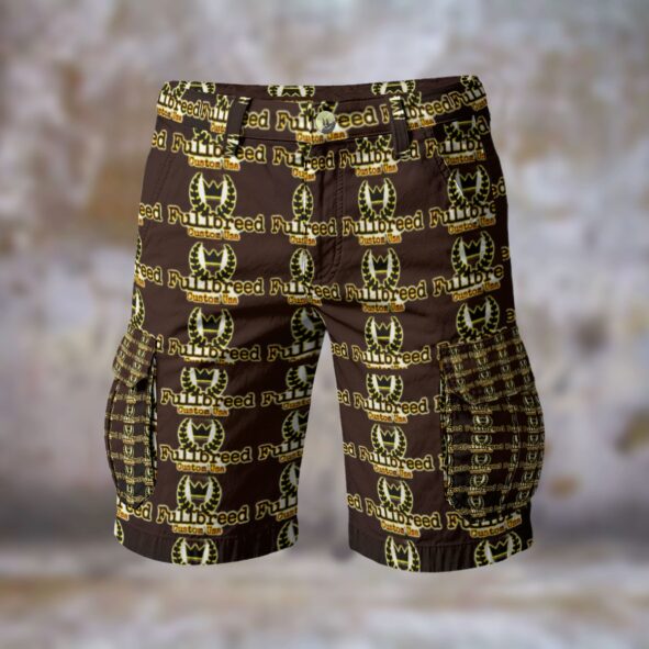 FullbreedCustom Print Men's Cargo Shorts