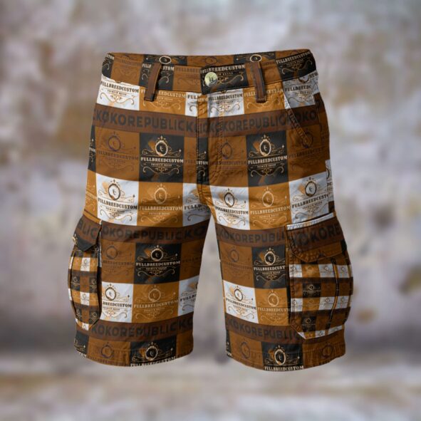 FullbreedCustom Print Men's Cargo Shorts