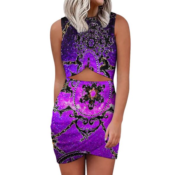 FullbreedCustom  Navel-Baring Cross-Fit Hip Skirt