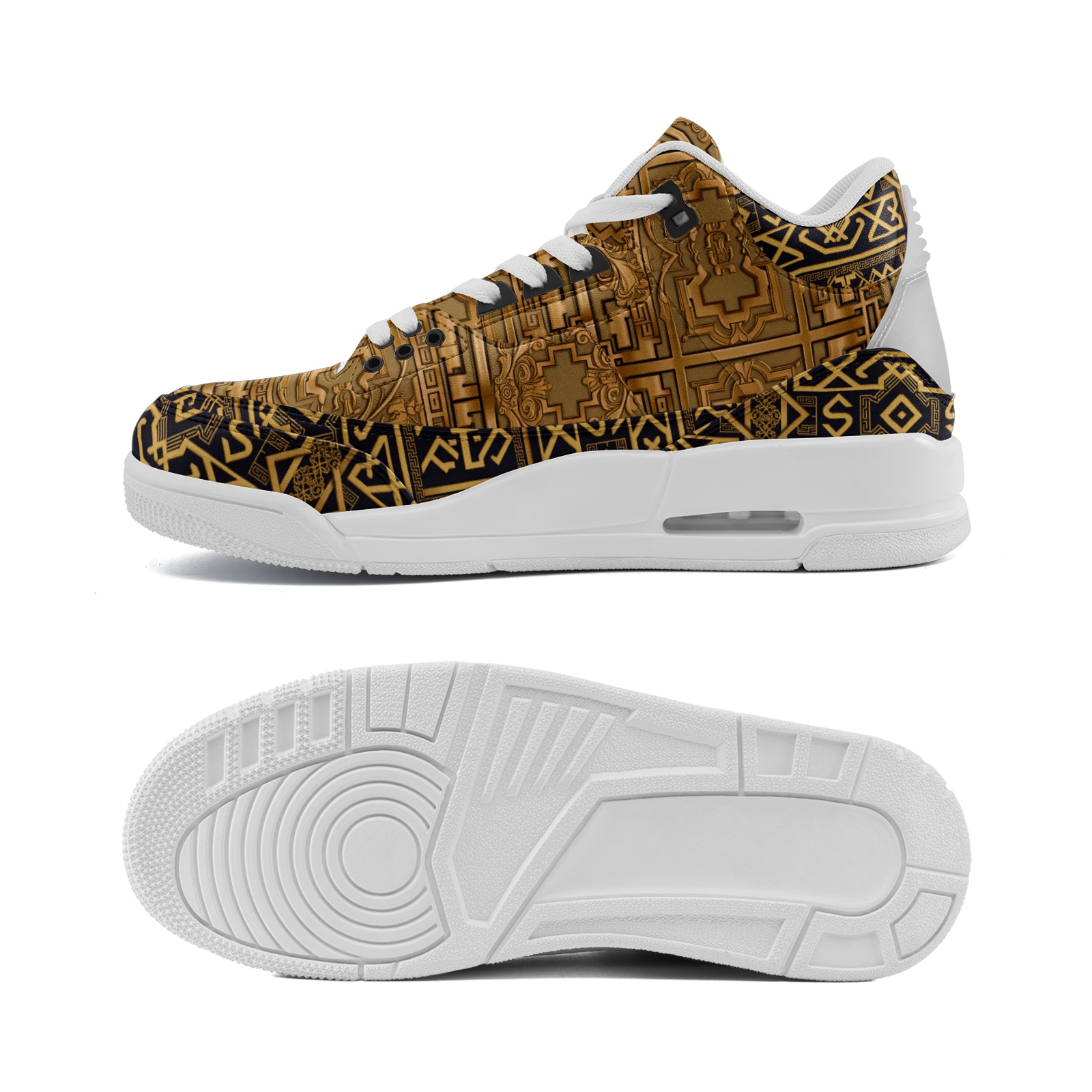 FullbreedCustom Unisex Non Slip Sneakers Lace Up Fashion Shoes - Image 4