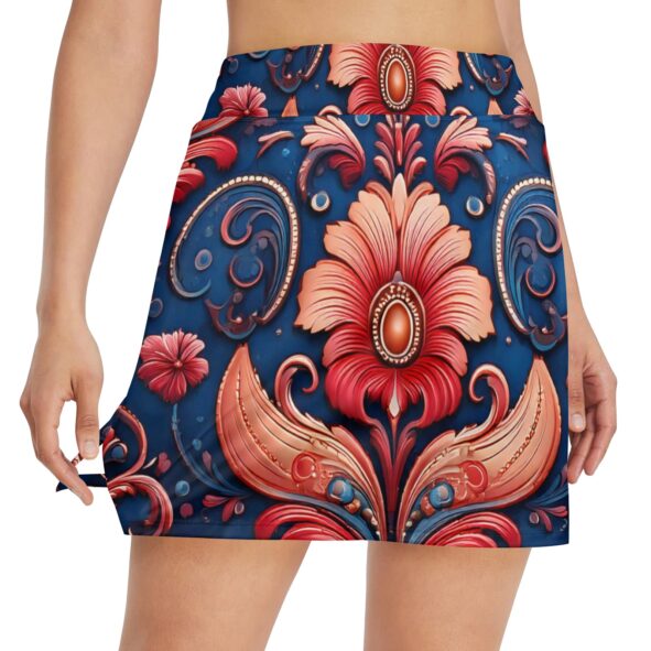 FullbreedCustom  Women's Golf Skirt with Pocket (D64)