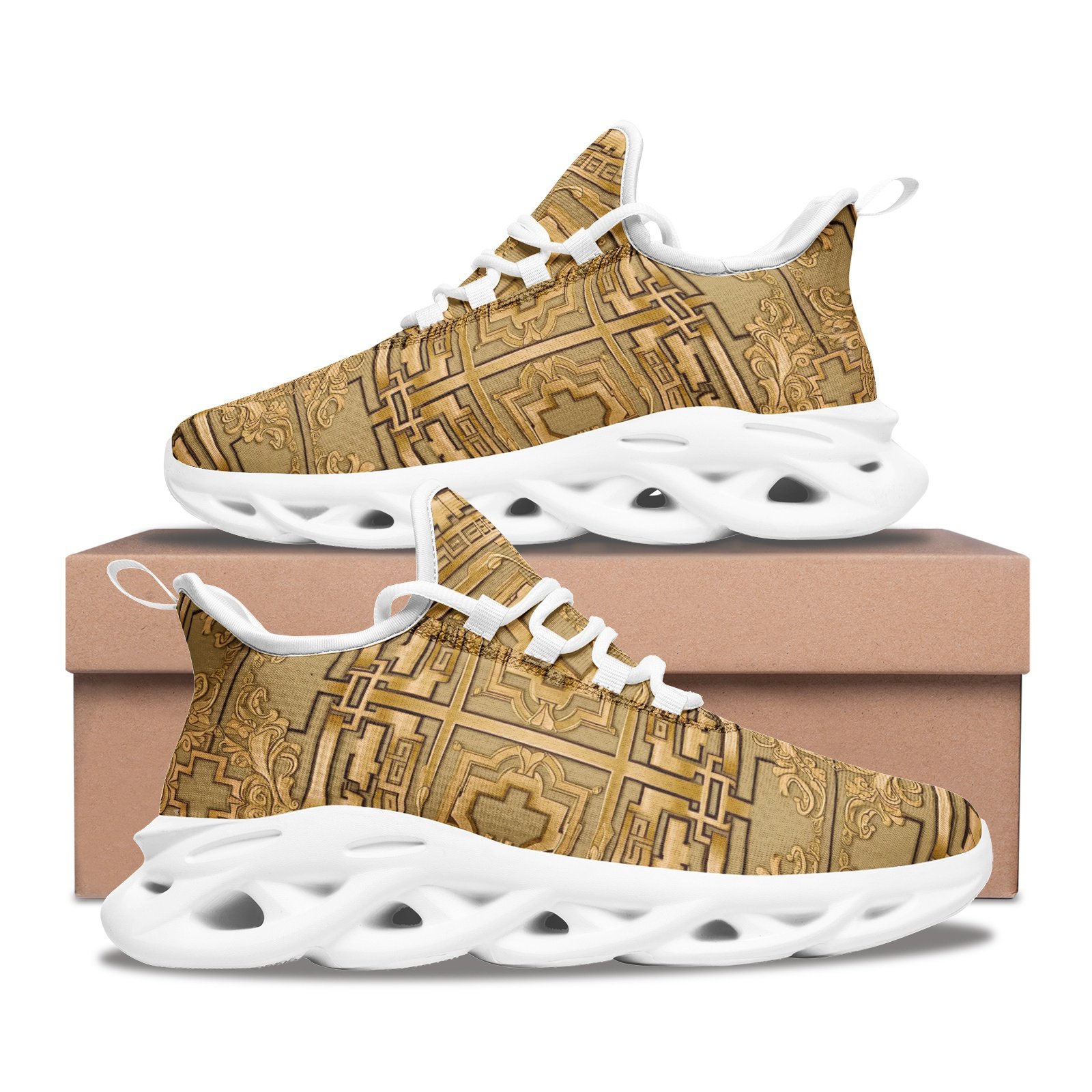 FullbreedCustom Unisex Bounce Mesh Knit Sneakers - Image 5