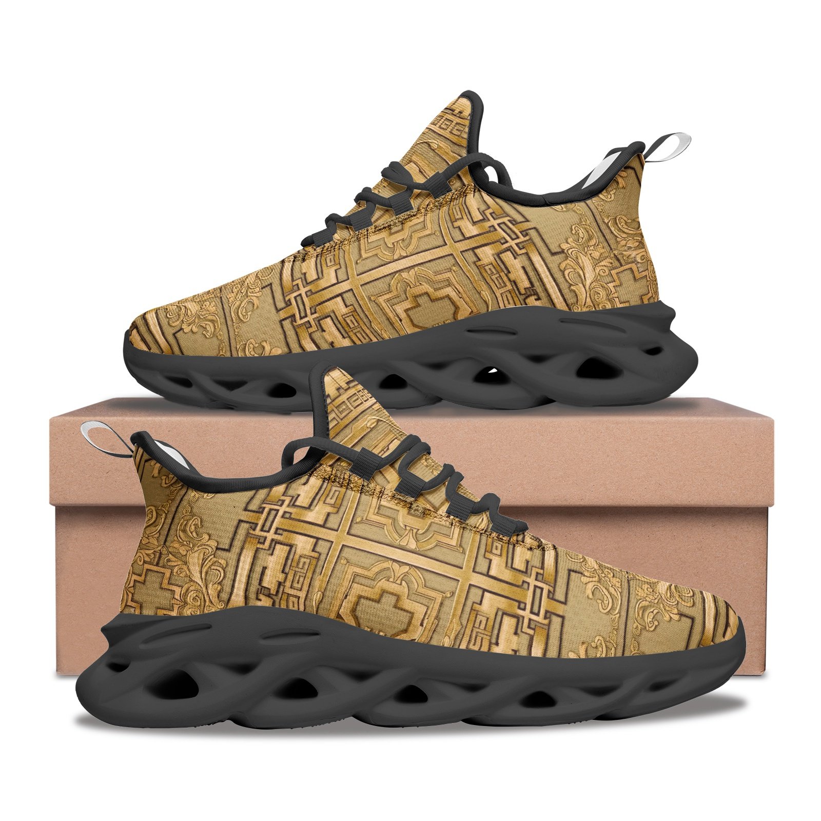 FullbreedCustom Unisex Bounce Mesh Knit Sneakers - Image 6