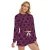FullbreedCustom   Print Women's Short Sweatshirt And Pants Suit - Image 3