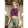 FullbreedCustom   Print Women's Raglan Cropped T-shirt - Image 3