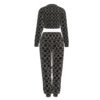 All-Over Print Women's Crop Sweatshirt Suit - Image 3