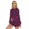 FullbreedCustom   Print Women's Short Sweatshirt And Pants Suit - Image 2