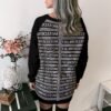FullbreedCustom   Print Women's Lace-Up Sweatshirt - Image 2