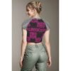 FullbreedCustom   Print Women's Raglan Cropped T-shirt - Image 4