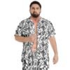 FullbreedCustom Men's All-Over-Print Hawiian Shirt Sets - Image 3