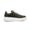 Bellabella Unisex Non Slip Lace Up Faux Leather Sneakers - Image 2