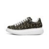 Bellabella Unisex Non Slip Lace Up Faux Leather Sneakers - Image 4