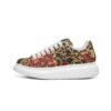 FullbreedCustom Unisex Non Slip Lace Up Faux Leather Sneakers - Image 4