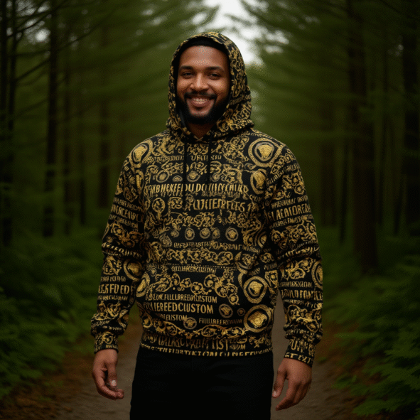 FullbreedCustom Men's Fleece Zip Up Hoodie