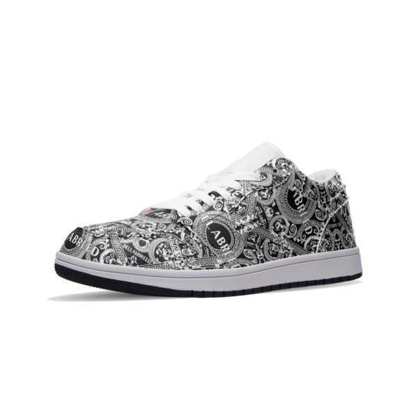 Bellabreed  Unisex Low Top Leather Sneakers