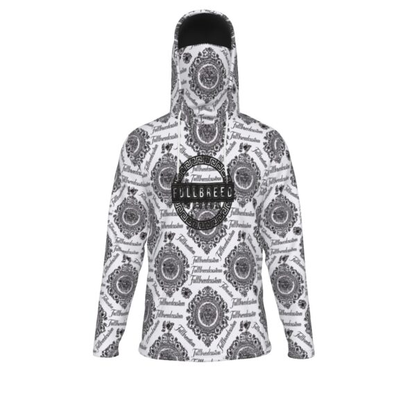 FullbreedCustom Print Men's Pullover Hoodie With Mask
