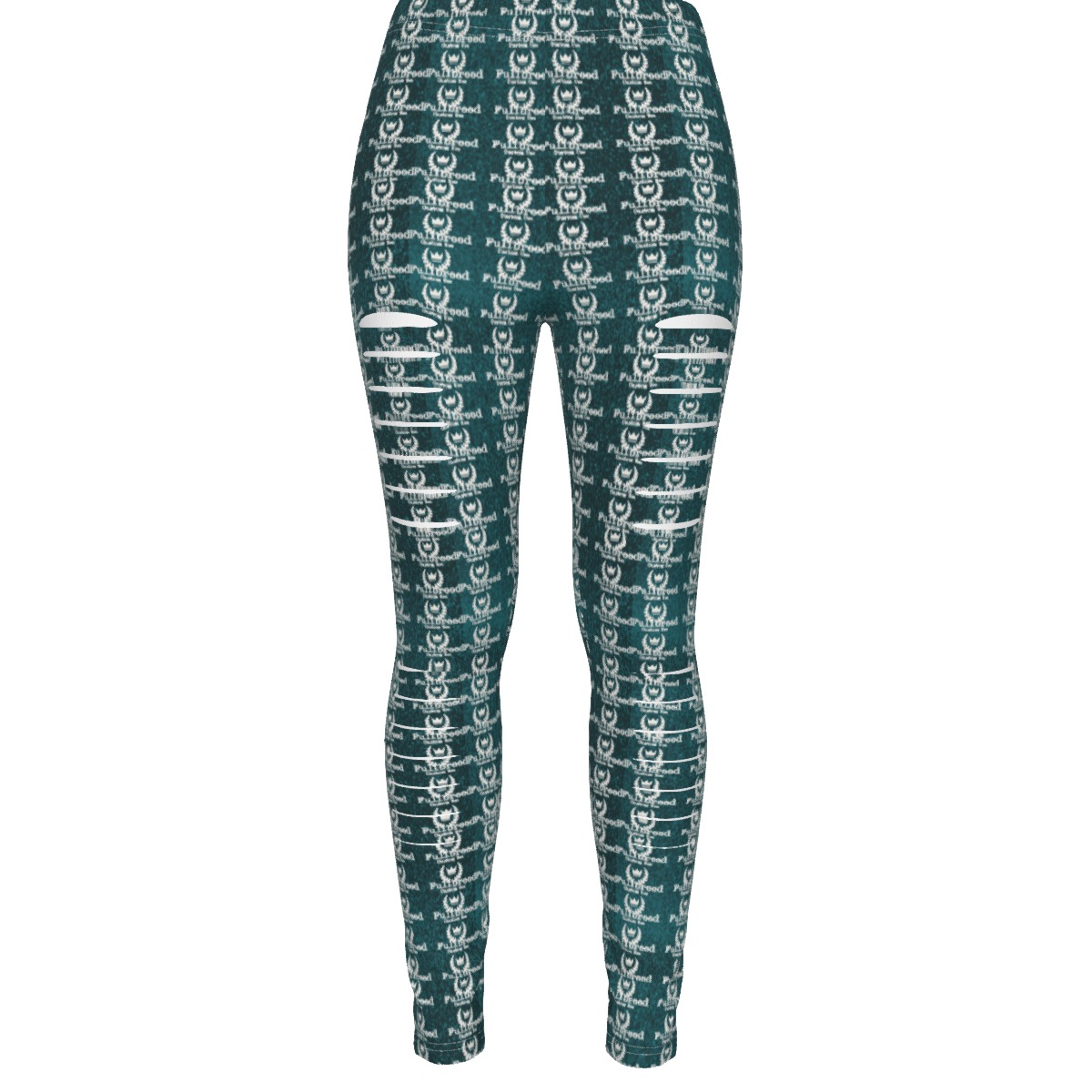FullbreedCustom Print Women's Ripped Leggings