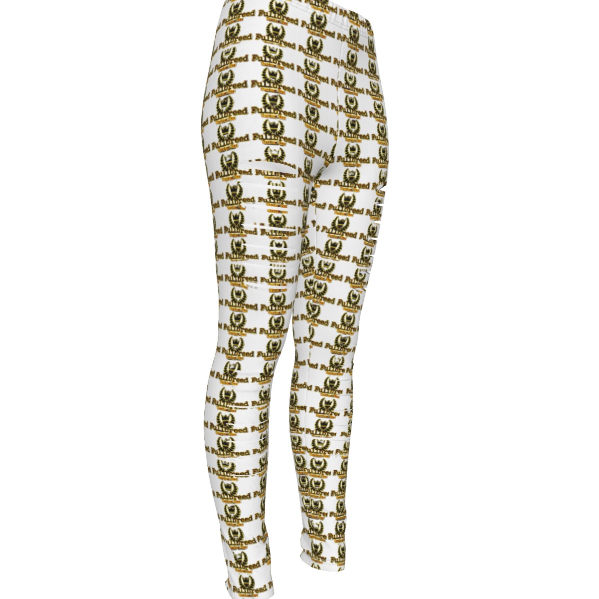 FullbreedCustom Print Women's Ripped Leggings