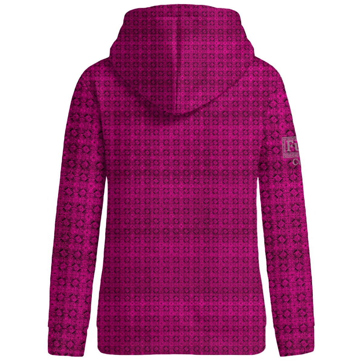 Fullbreedcustom offers a unique experience for those looking to eOver Print Women's Patchwork Hoodie - Image 2