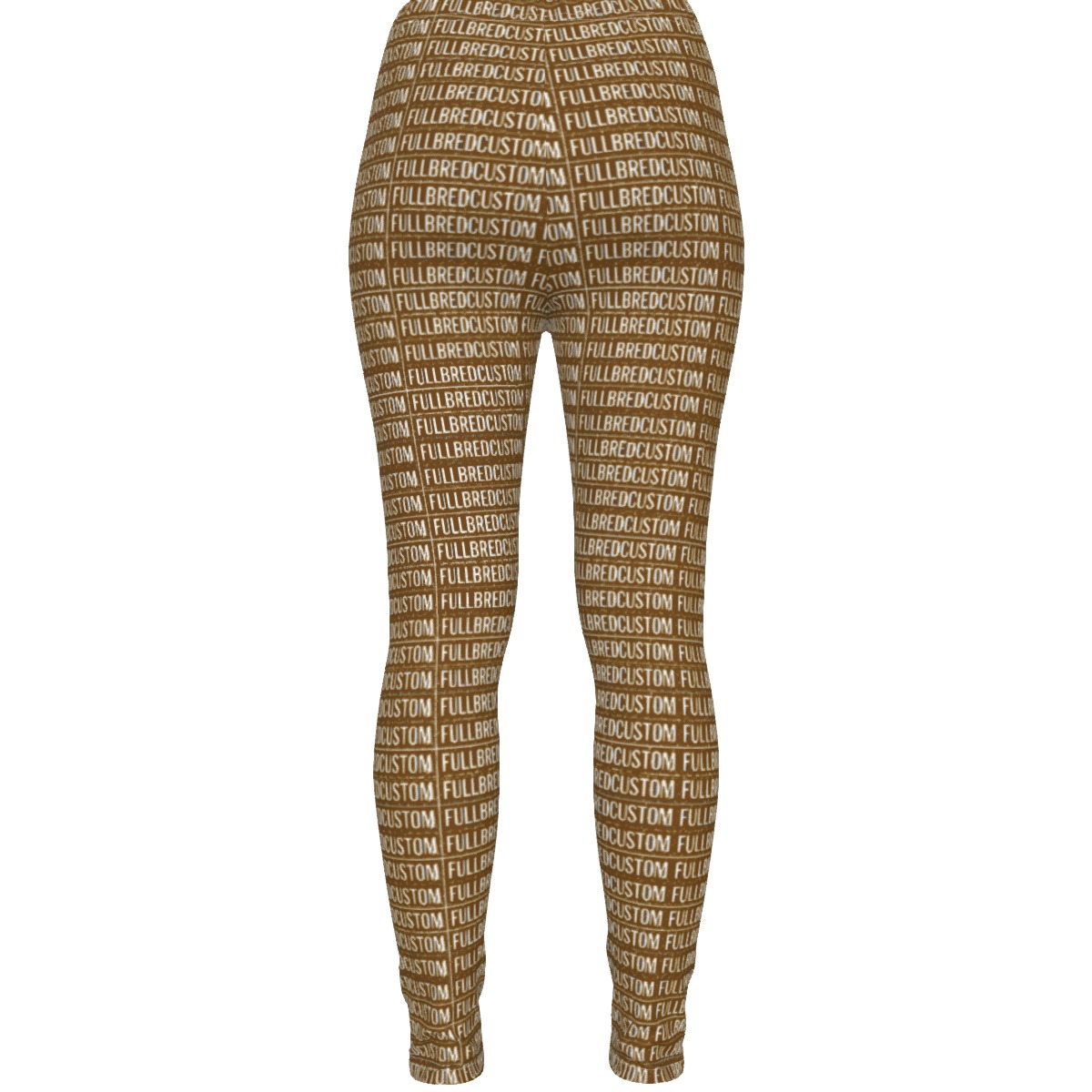 Bellabreed Print Women's Ripped Leggings - Image 2