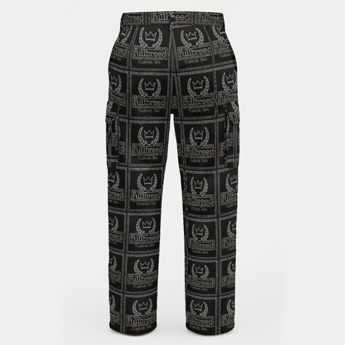 FullbreedCustom Print Men's Cargo Pants - Image 2