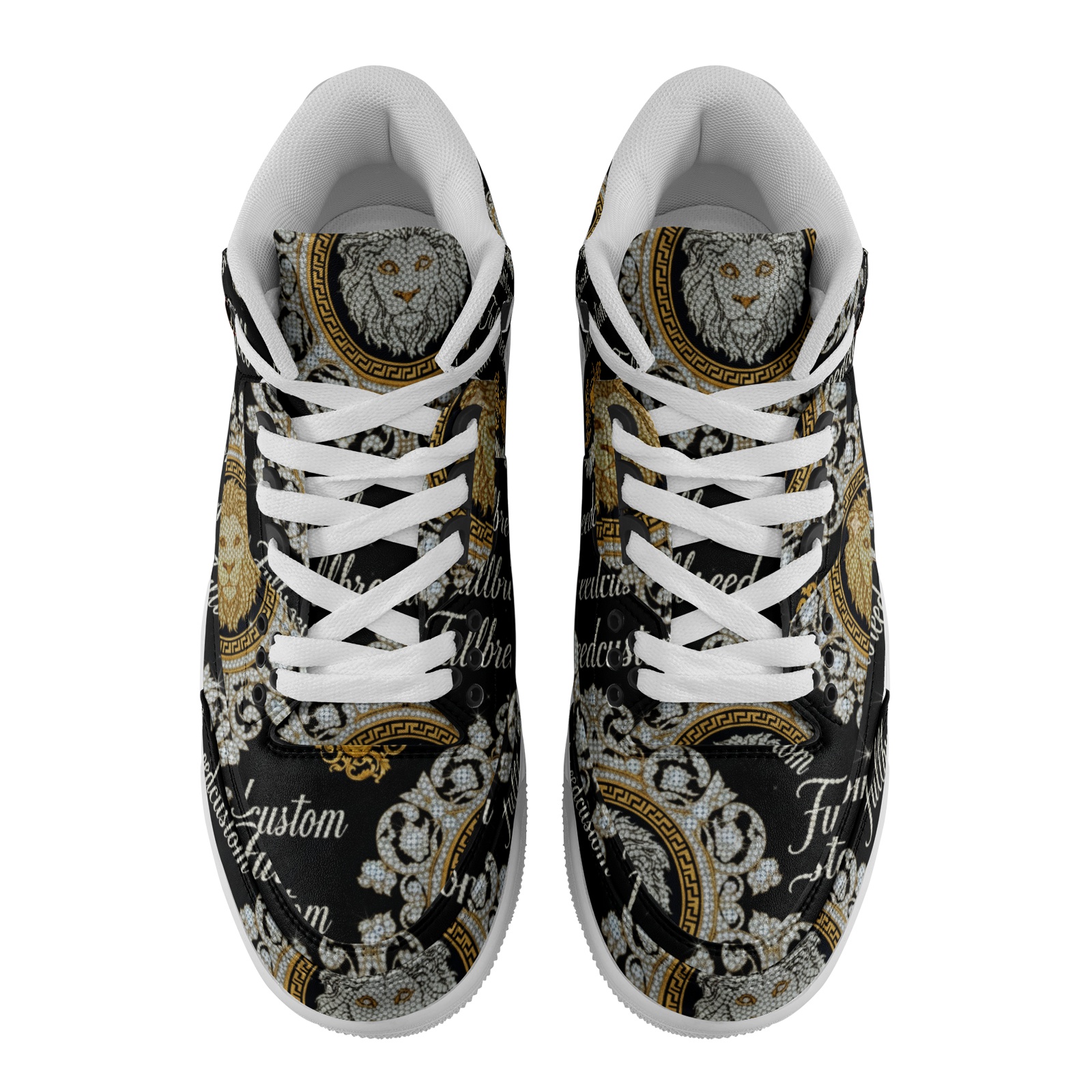 FullbreedCustom Unisex Non Slip Sneakers Lace Up Fashion Shoes - Image 5