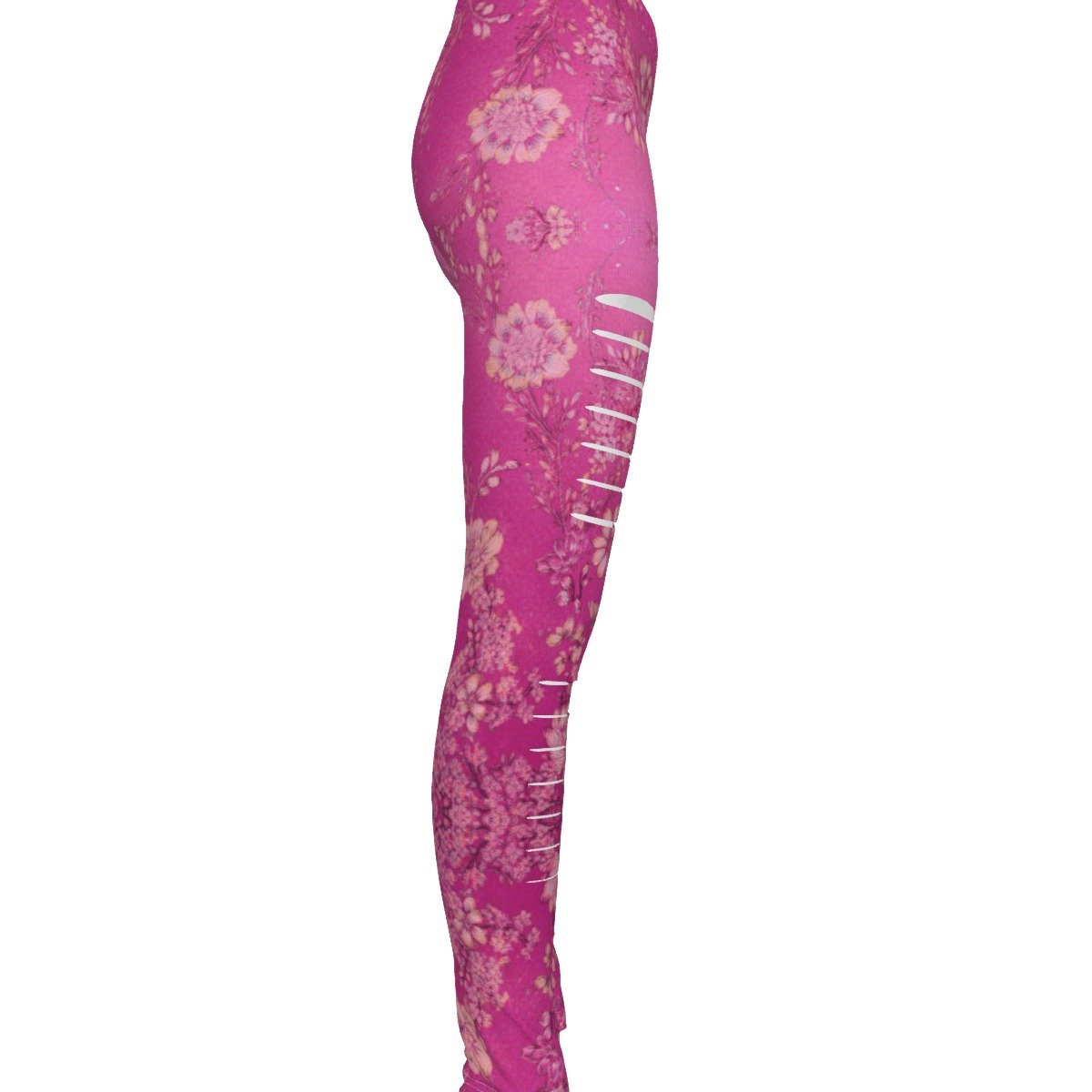 FullbreedCustoom Print Women's Ripped Leggings - Image 3