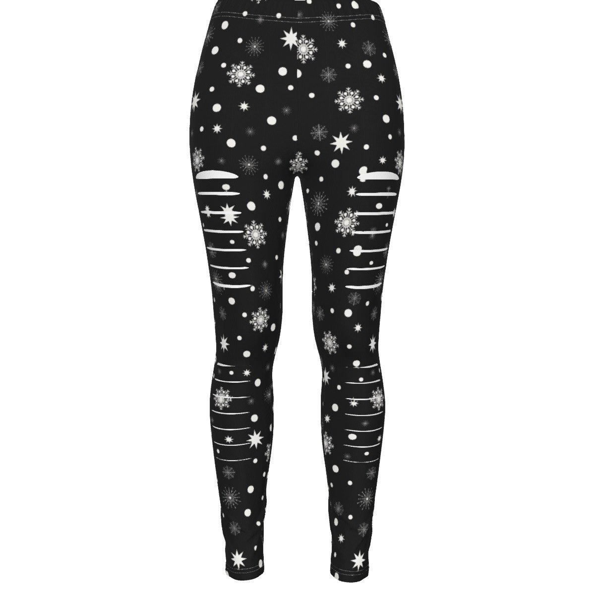 FullbreedCustoom Print Women's Ripped Leggings