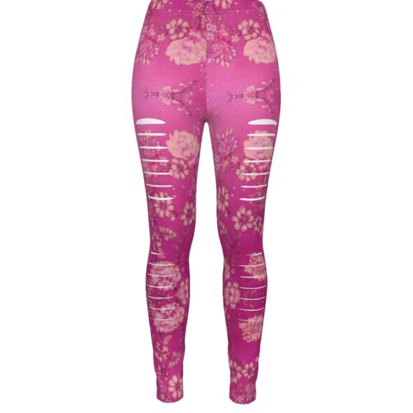 FullbreedCustoom Print Women's Ripped Leggings