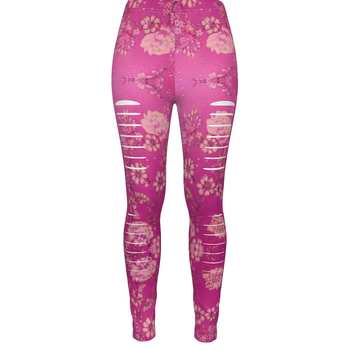 FullbreedCustoom Print Women's Ripped Leggings