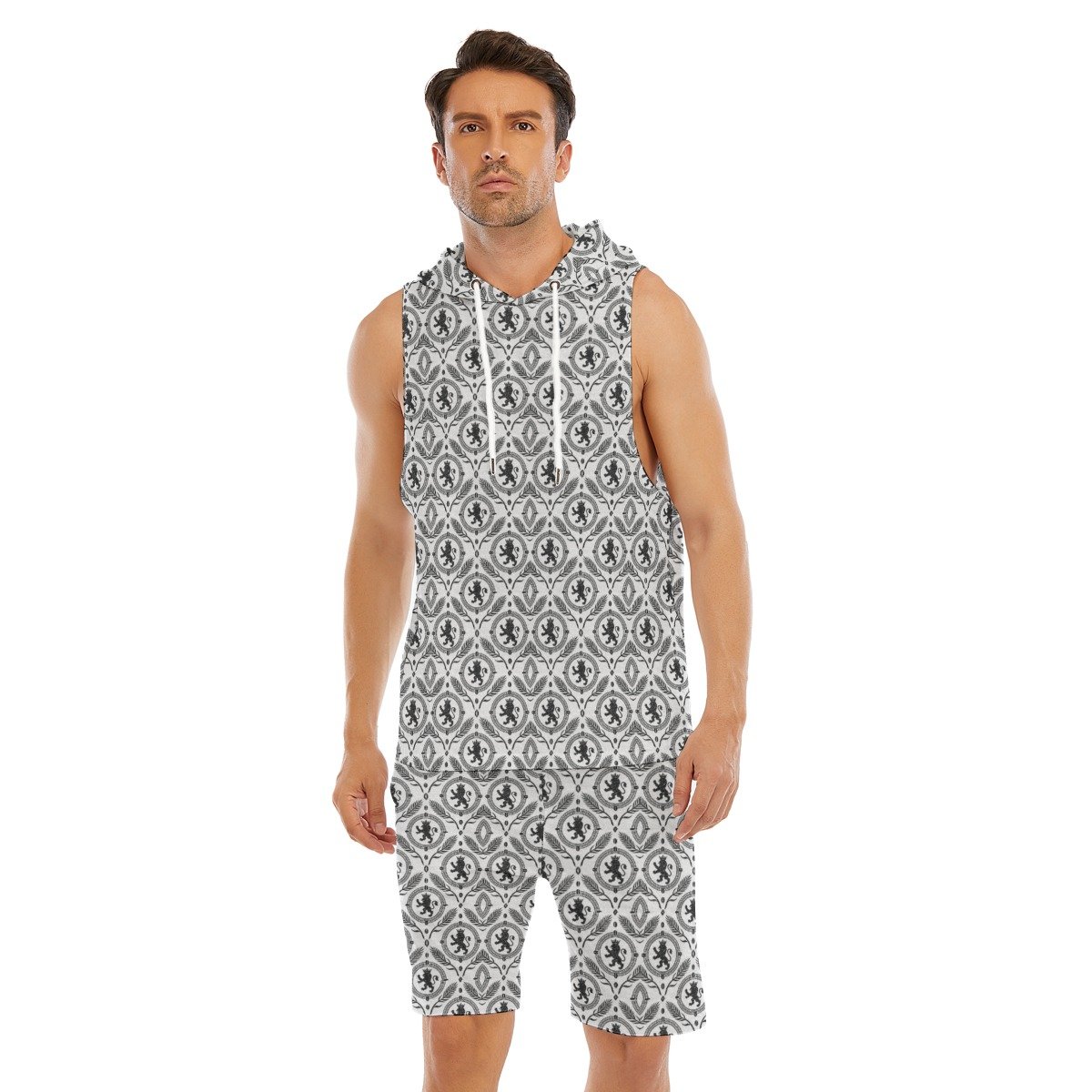 Fullbreed Custom Print Men's Sleeveless Vest And Shorts Set