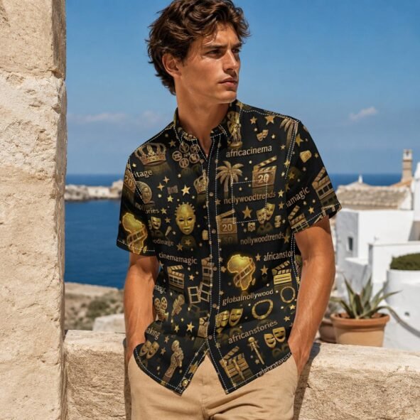 Fullbreed Custom Print Men's Breathable Cotton Shirt|125GSM