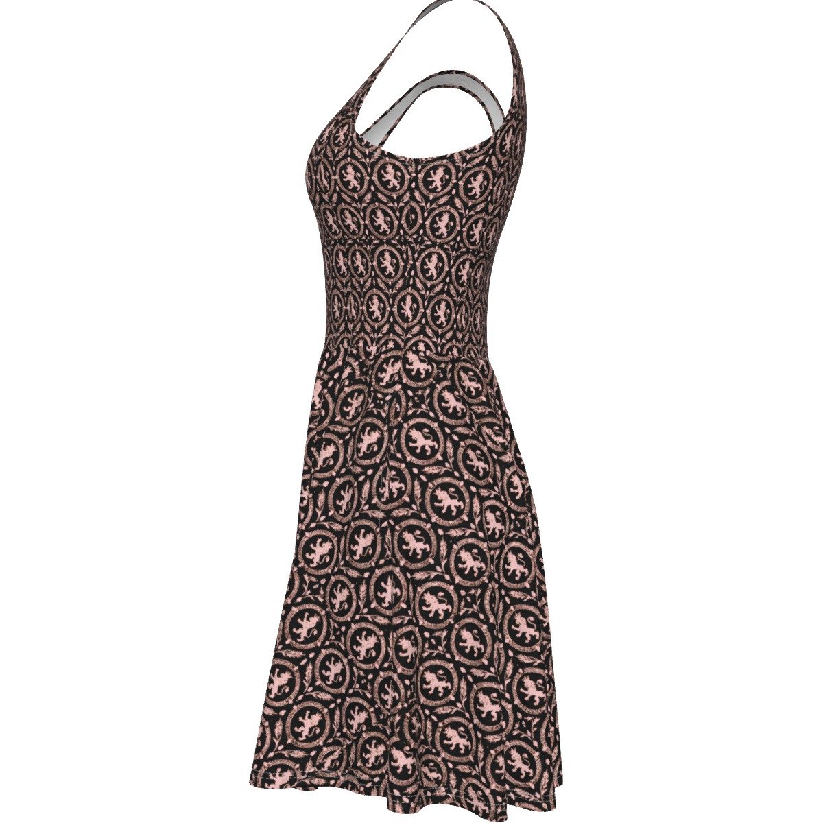 FullbreedCustom Print Women's Tank Vest Dress - Image 5