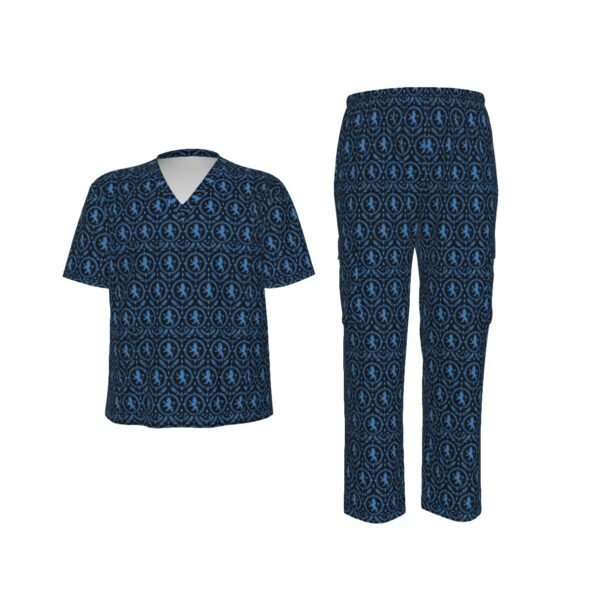FullbreedCustom  Print Unisex Scrub Set|Birdseye
