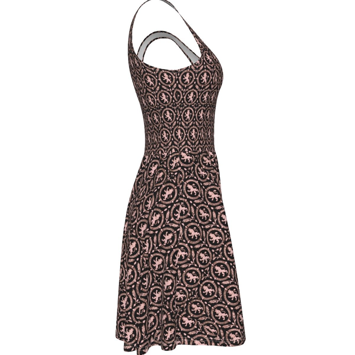 FullbreedCustom Print Women's Tank Vest Dress - Image 3