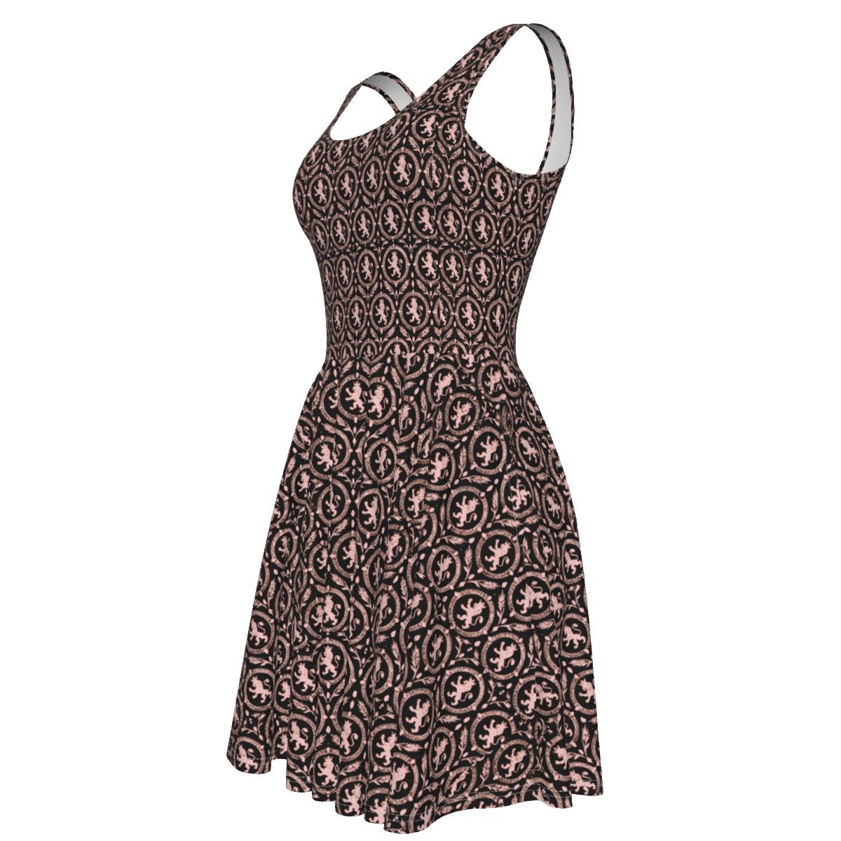 FullbreedCustom Print Women's Tank Vest Dress - Image 6