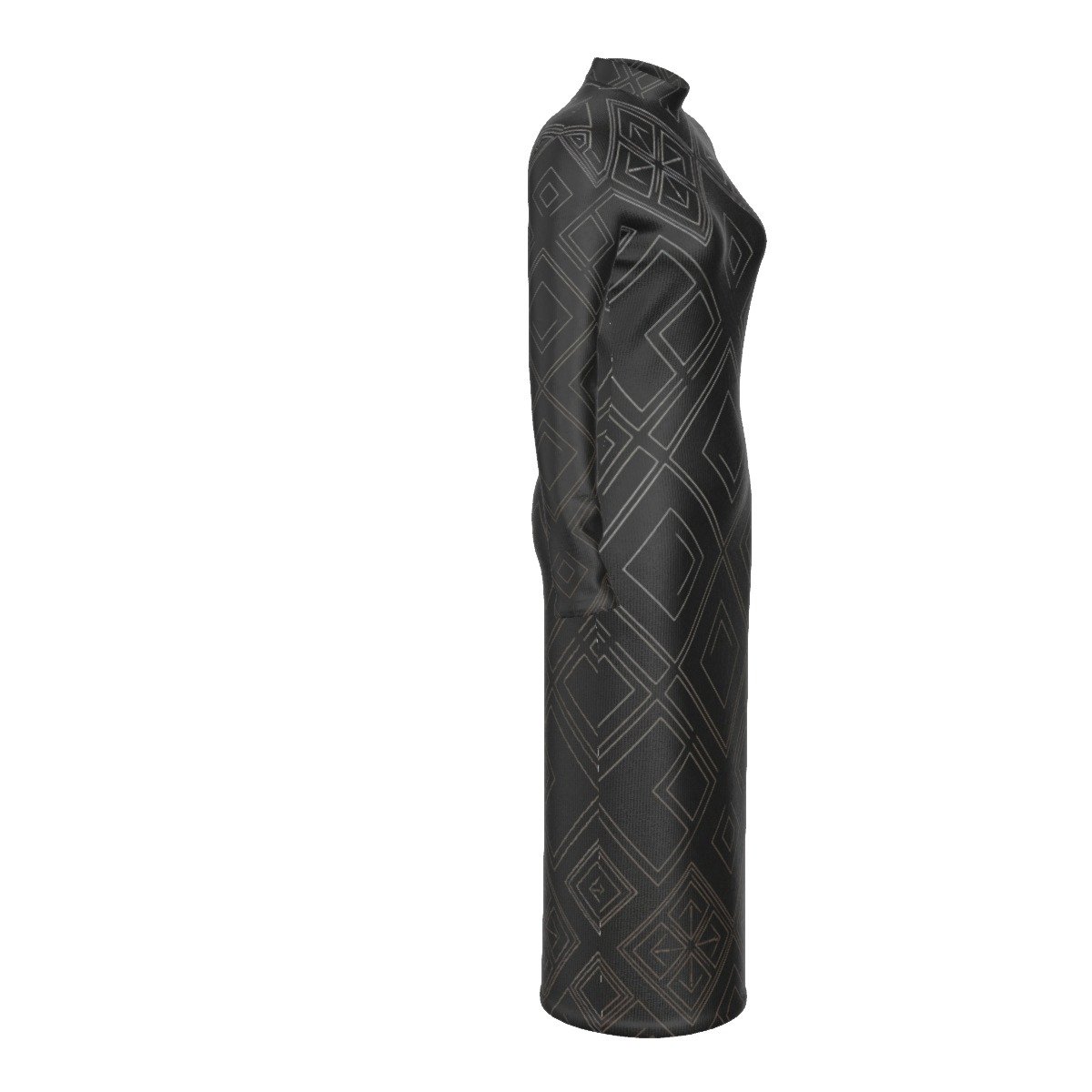 Fullbreed Print Women's Hip Dress - Image 3