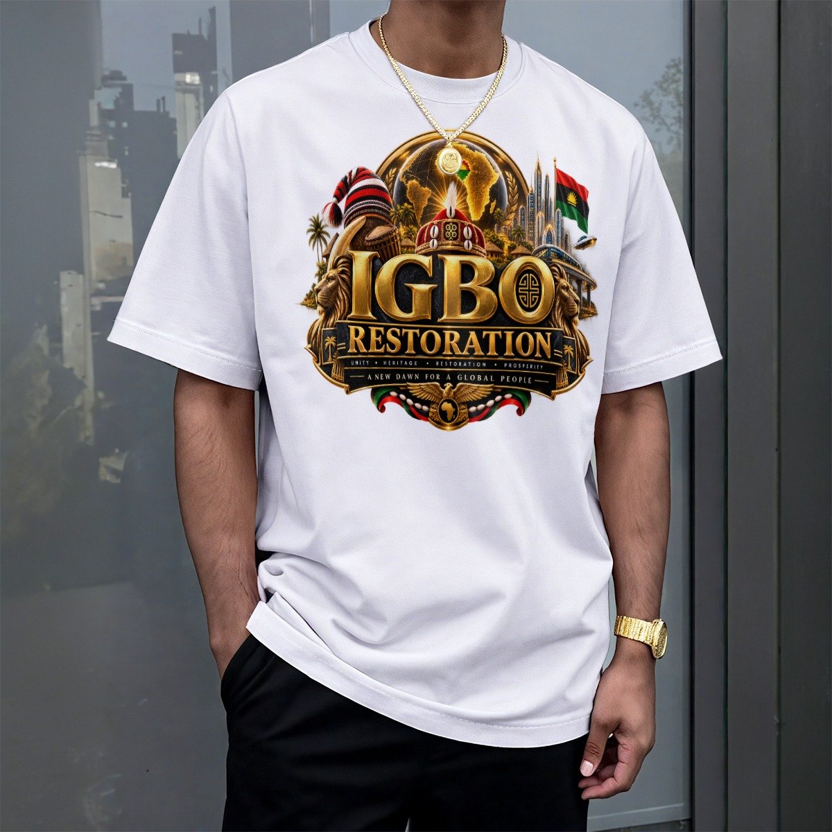fullbreedCustom Print Unisex Drop-shoulder T-shirt|180GSM