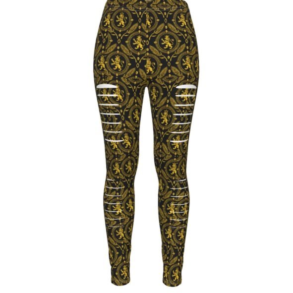 FullbreedCustom Print Women's Ripped Leggings