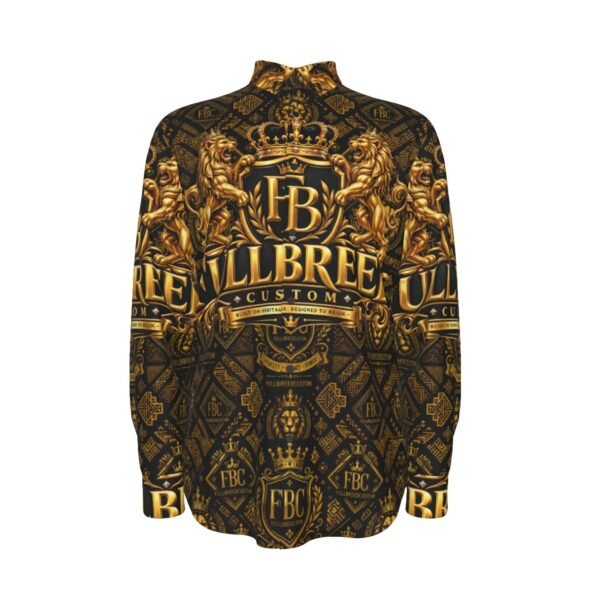 FullbreedCustom  Print Men's Long Sleeve Shirt | 115GSM Cotton poplin