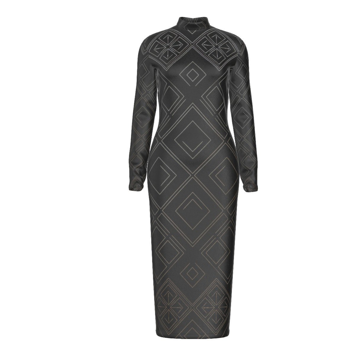 Fullbreed Print Women's Hip Dress - Image 4