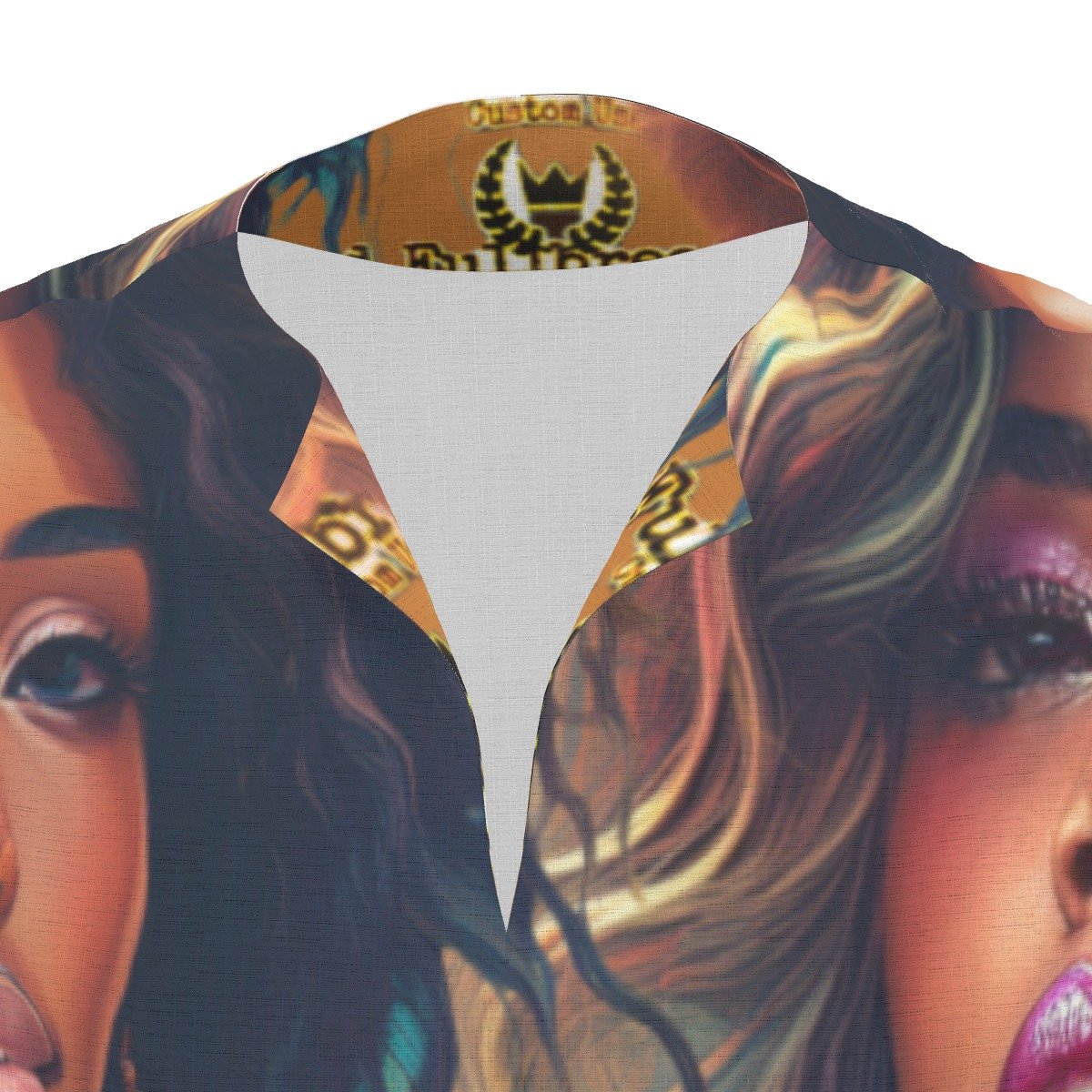 FullbreedCustom Print Men's African Dashiki Shirt - Image 6