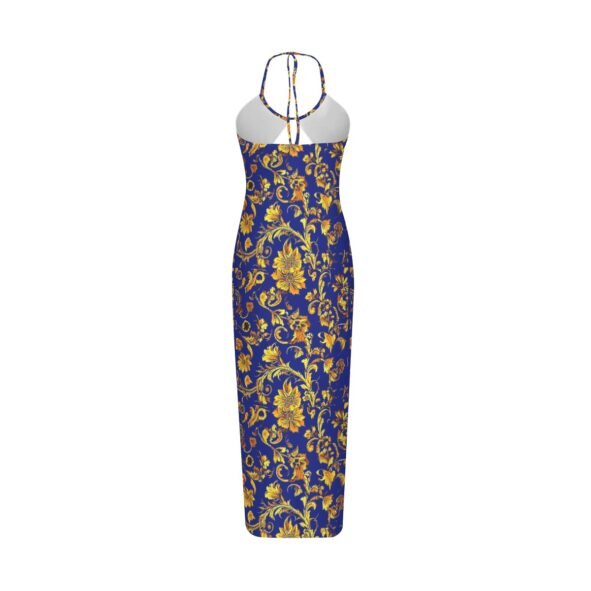 All-Over Print Women's Sexy Hollow Cami Dress
