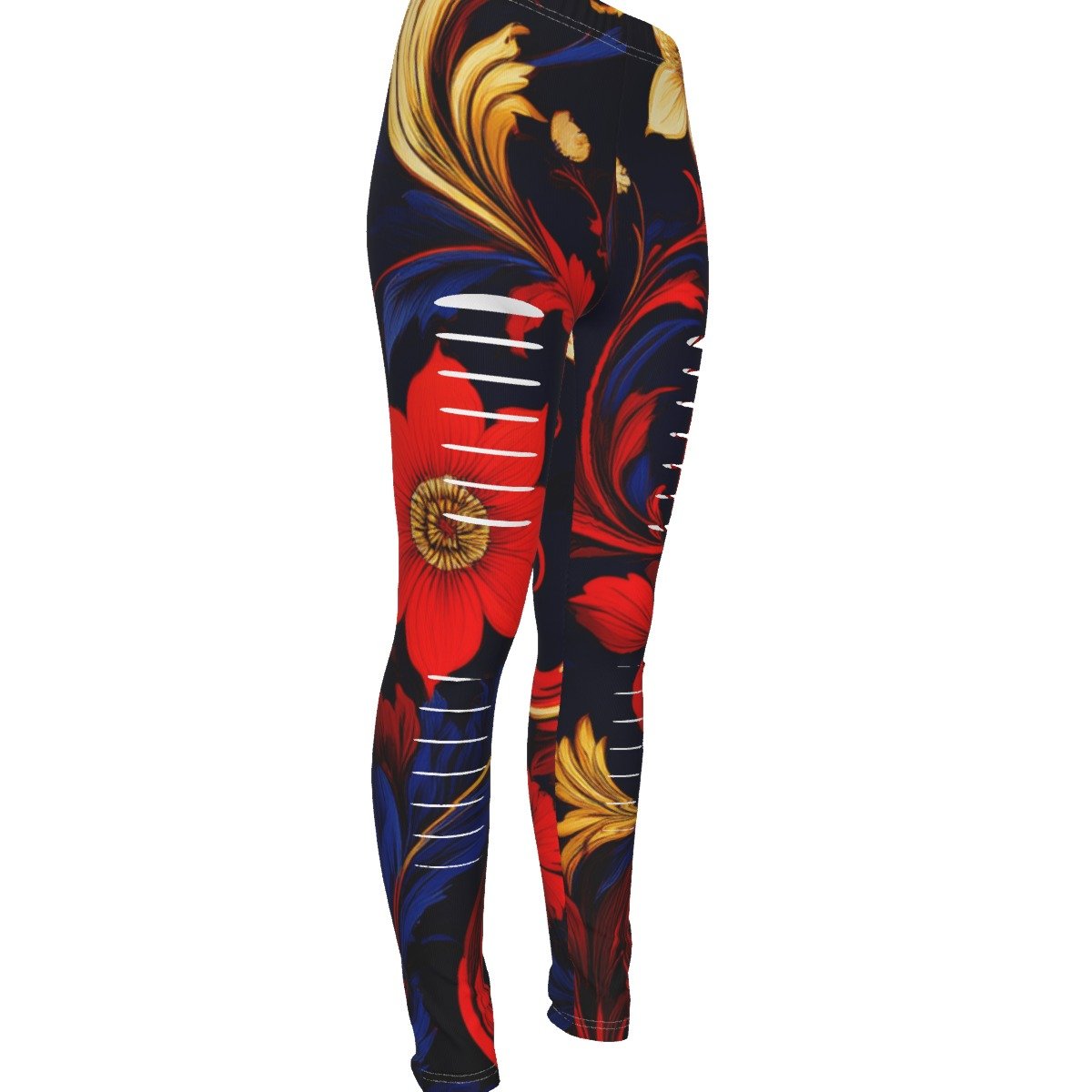 All-Over Print Women's Ripped Leggings - Image 5