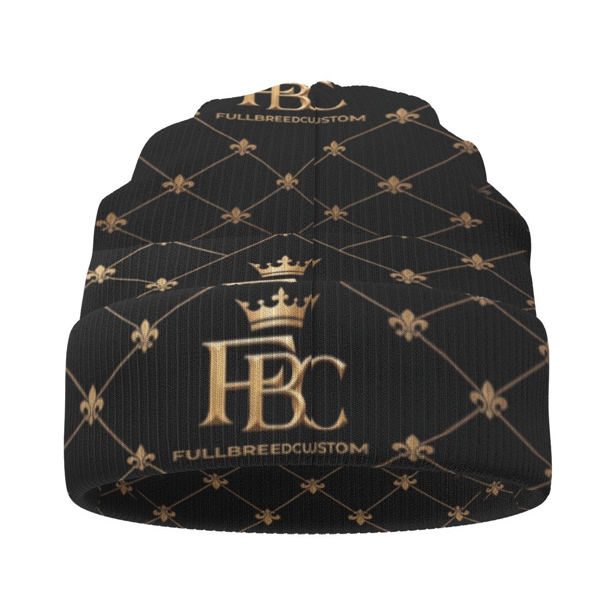 FullbreedCustom Print Knitted Hat - Image 2