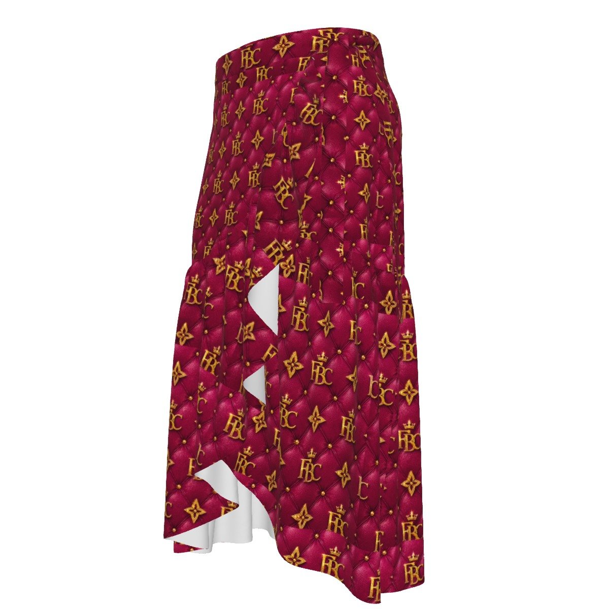 FullbreedCustom Print Women's Wrap Skirt - Image 6