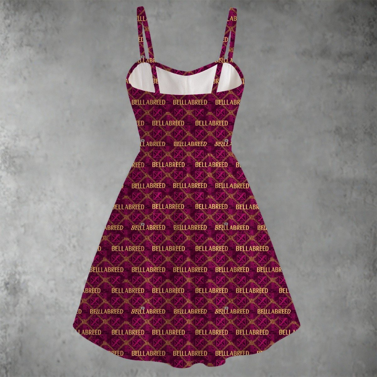 All-over print Women's Spaghetti Strap Dress