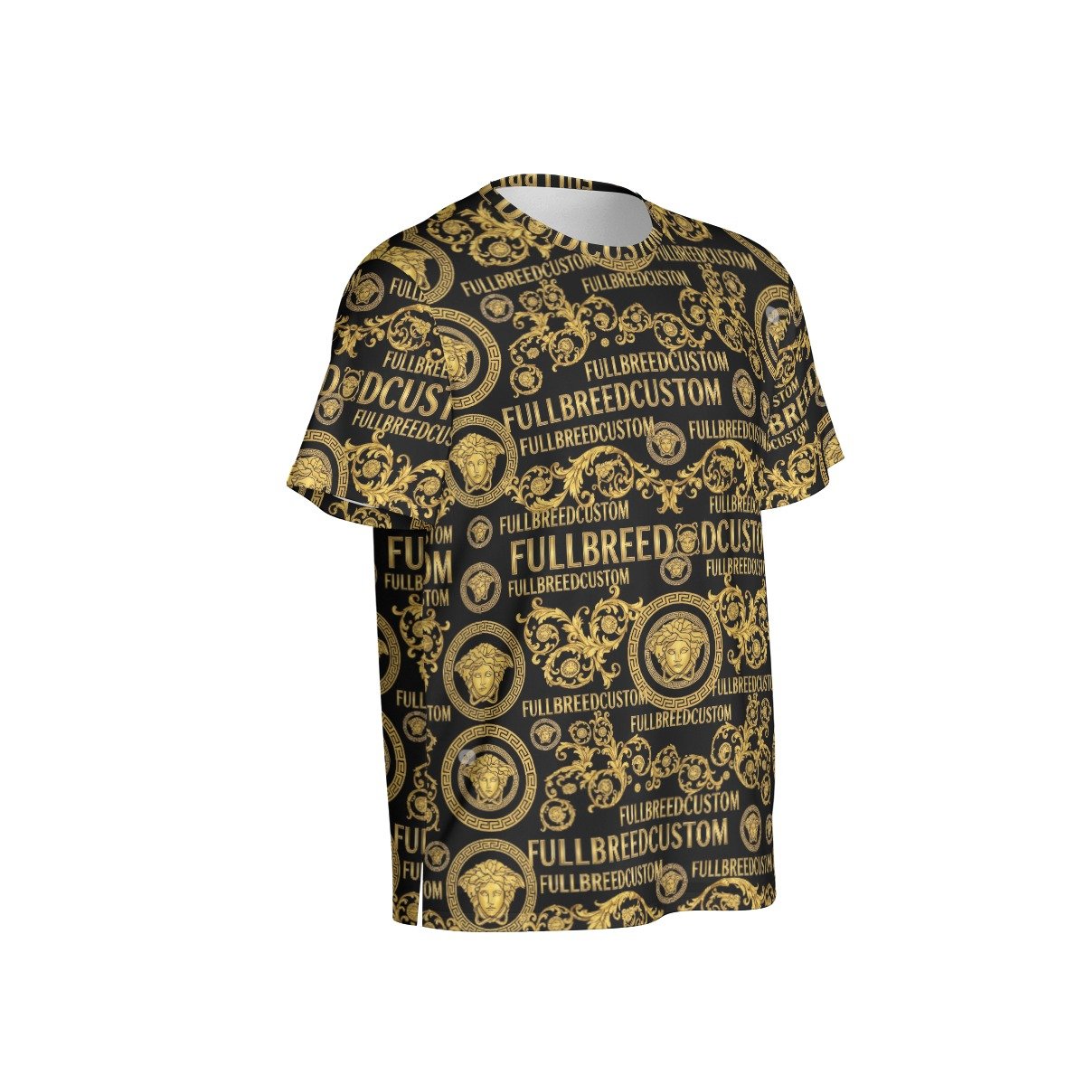 All-Over Print Men's Split Hem Sun Protection T-Shirt - Image 4