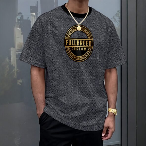 All-Over Print Unisex Drop-shoulder T-shirt|180GSM