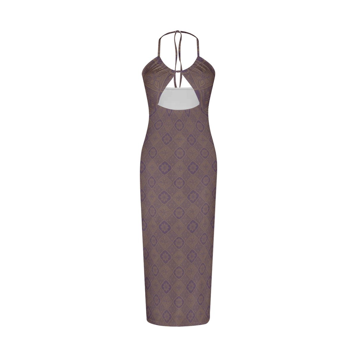 All-Over Print Women's Sexy Hollow Cami Dress - Image 2